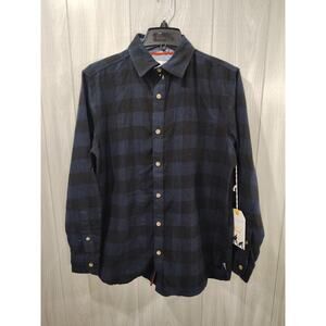 Hudson And Barrow Mountain Flannel Men's Size S Hiking Camping NWT Outdoors Farm